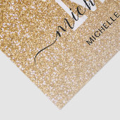 女の子らしい フェミニンな エレガントな モノグラム モノグラム入り スクリプト 薄葉紙 (詳細)