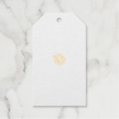 女の子らしい、薄いピンク、王様の健康 ギフトタグ (正面)