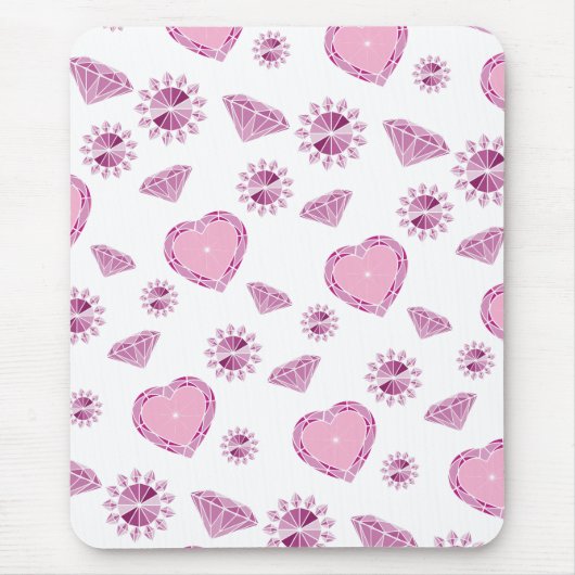 女の子らしきらきら光る マウスパッド (正面)