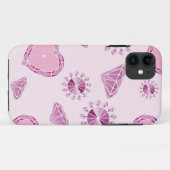 女の子らしきらきら光る Case-Mate iPhoneケース (裏面(横))