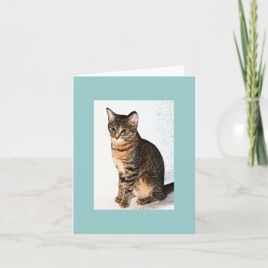 女の子らし カード (正面)