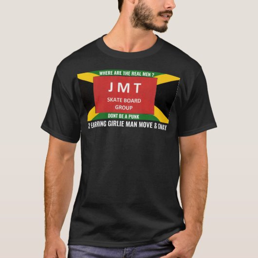 女の子らしMAN Basic Dark Tシャツ (正面)