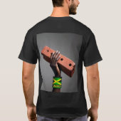 女の子らしMAN Basic Dark Tシャツ (裏面)