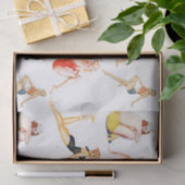 女の子をピンアップ4美しい 薄葉紙 (ギフト)