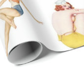 女の子をピンクアップさせる ラッピングペーパー (ロールコーナー)