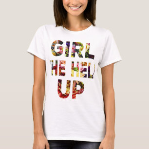 女の子を叱る Tシャツ