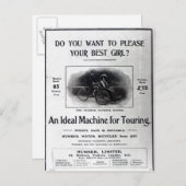 女の子を喜最高のんか？ ポストカード (正面/裏面)