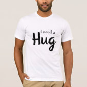 女の子を抱きしめて Tシャツ (正面)