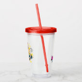 女の子を救元気にする アクリルタンブラー (左)