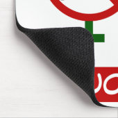 女の子を牛と交換しな与えい、教育 マウスパッド (コーナー)