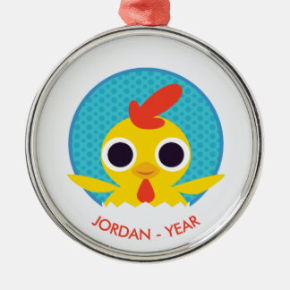 女の子を盗む メタルオーナメント