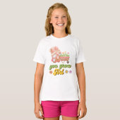 女の子を育てる Tシャツ (正面フル)