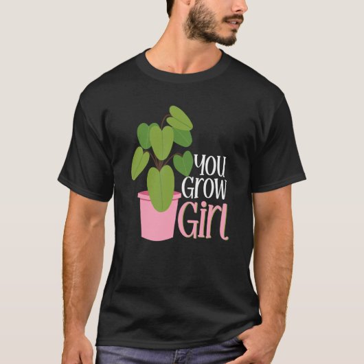 女の子を育てる Tシャツ (正面)