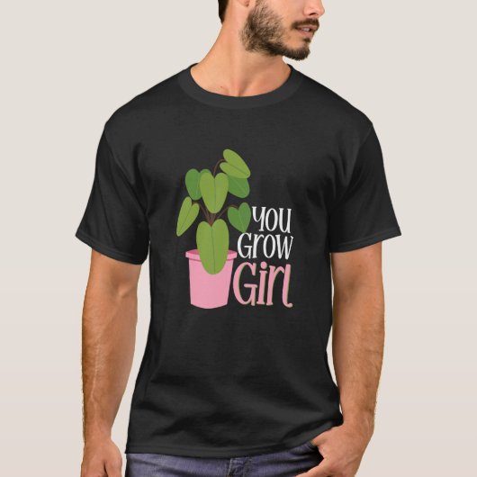 女の子を育てる Tシャツ (正面)