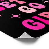 女の子を行こう私は花嫁ディスコ感じバッシュ好き ポスター (角)