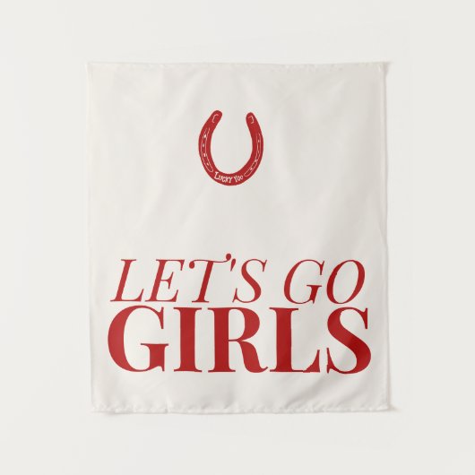 女の子を行こう タペストリー (正面)