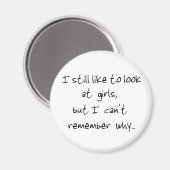 女の子を見るのはまだ好きだ マグネット (正面/裏面)