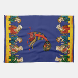 女の子を見る キッチンタオル