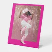 女の子を#1 台座サイン (正面)