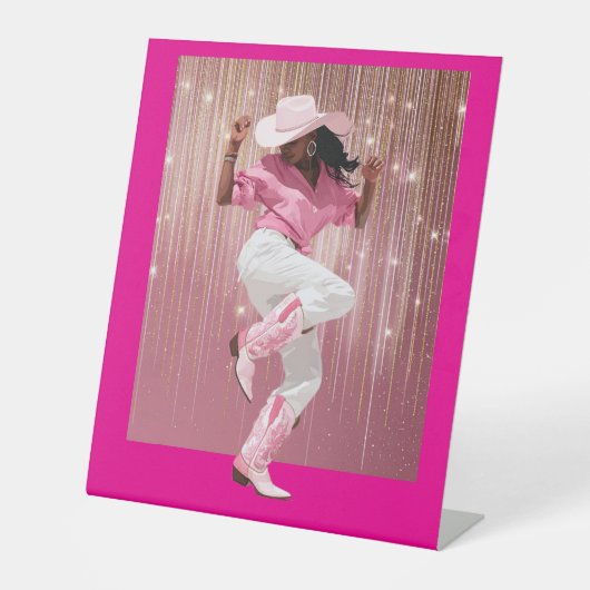 女の子を#1 台座サイン (正面)