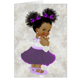 女の子アフロプフのベビーガール