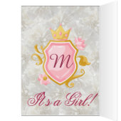 女の子アフロプフスベビーバレリーナ赤ちゃんシャワー (内側 (左))