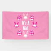 女の子イースターだ 横断幕 (横)