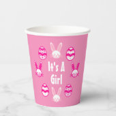 女の子イースターだ 紙コップ (正面)