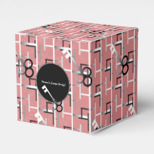 女の子エスケープパーティー用品お菓子ボックス フェイバーボックス