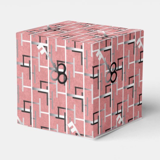 女の子エスケープパーティー用品お菓子ボックス フェイバーボックス (裏面サイド)