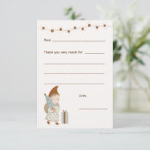 女の子クリスマスありがとうメモ、カードを入力 出欠カード (スタンド正面)