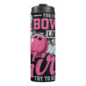 女の子グラフィックのようなボウル タンブラー (正面)