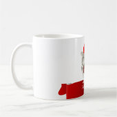 女の子グレーハムスタークリスマス コーヒーマグカップ (左)