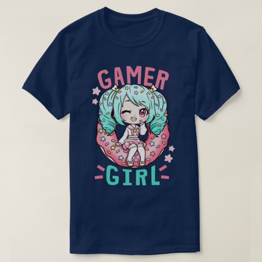 女の子コスプレ Tシャツ (デザイン正面)