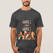 女の子サポート Tシャツ (正面)