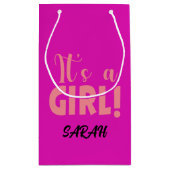 女の子サラだ スモールペーパーバッグ (裏面)