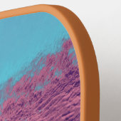 女の子サーフィンアットサンセット ピックルボールラケット (左詳細)