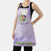 女の子シェフがアフリカ系アメリカ人女性のキッチンを支配する エプロン (インサイチュ)