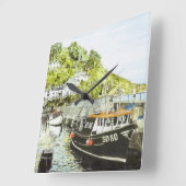 「女の子ジェーン」の時計 スクエア壁時計 (傾斜)