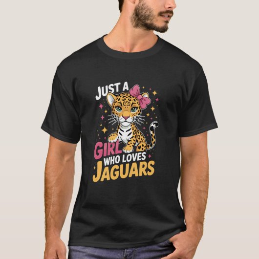 女の子ジャガー Tシャツ (正面)