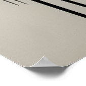 女の子スケッチ ポスター (角)