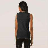 女の子スパゲティストラップタンク上部:渓谷のユリ Tシャツ (裏面フル)