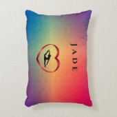 女の子タンブル体操カスタム体操枕 アクセントクッション (正面(垂直))