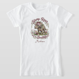 女の子ダイナソー Tシャツ