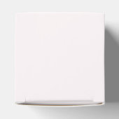 女の子テディベアありがとう赤ちゃんシャワーピンク フェイバーボックス (上部)