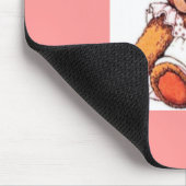 女の子テディベア マウスパッド (コーナー)