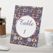 女の子テーブルのサインのための甘いドーナツ湾シャワー 台座サイン (インサイチュ)