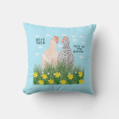 女の子トーク クッション (正面)