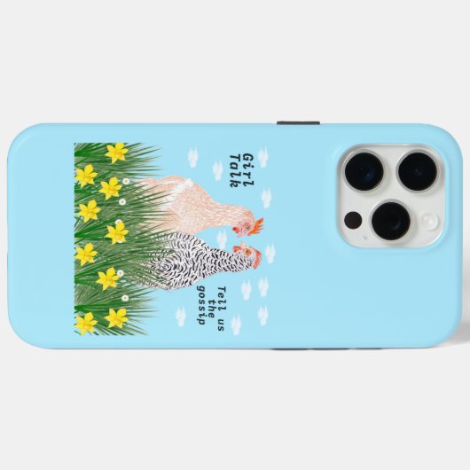 女の子トーク Case-Mate iPhoneケース (裏面 (横))