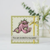 女の子ドラゴン 招待状 (スタンド正面)